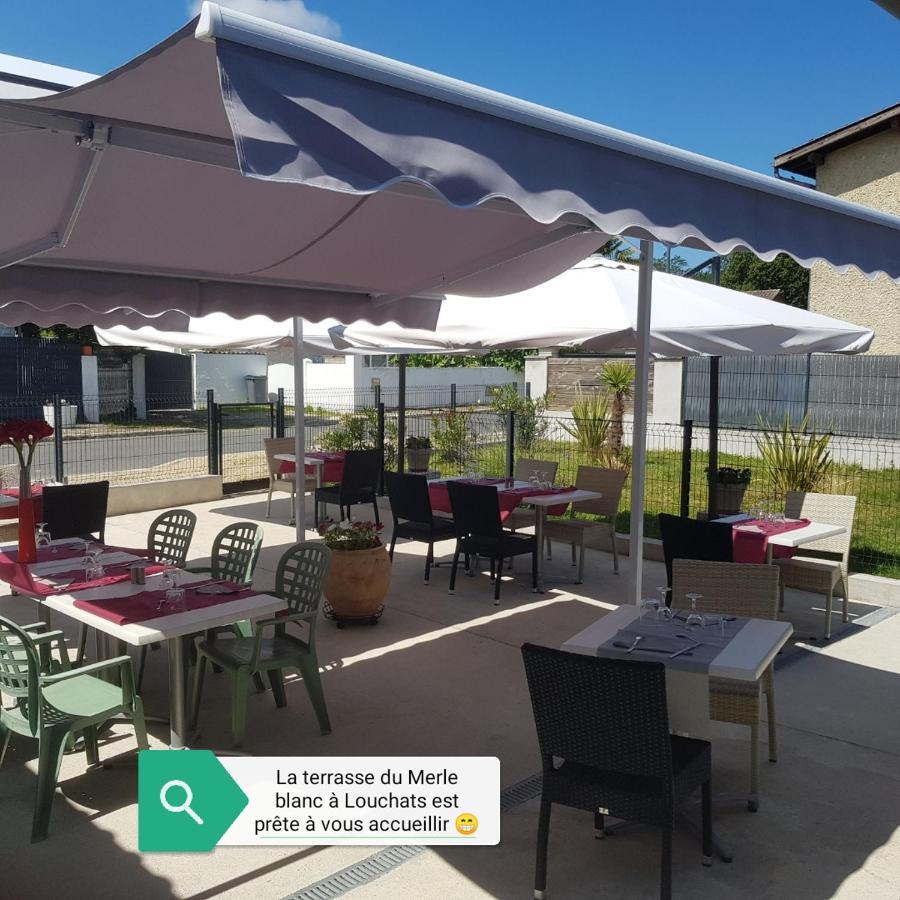 Hotel Le Merle Blanc Louchats Zewnętrze zdjęcie